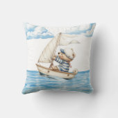 Sailor Teddy Bar Kissen (Rückseite)