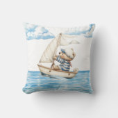 Sailor Teddy Bar Kissen (Vorderseite)