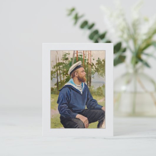 Sailor von Backmansson Postkarte (Stehend Vorderseite)