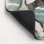 Sailor Wading, als er einen Soldaten auf Schulter Mousepad (Ecke)