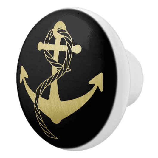 Sailor-Yacht für Schwarze und Gold Keramikknauf (Rechts)