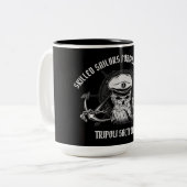 SAILOREN DER USS TRIPOLI (LPH-10) ZWEIFARBIGE TASSE (Vorderseite Links)