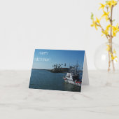 Sailor's Birthday Wish Karte (Gelbe Blume)