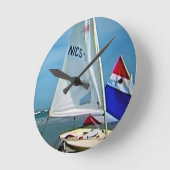 SAILOR'S DREAM WALL CLOCK RUNDE WANDUHR (Winkel)