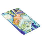 SAILOR'S FANTASY MERMAID RIDING MERHORSE, SEEPFERD MAGNET (Rechte Seite)