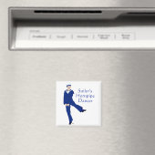 Sailors Hornpipe Dancer Magnet (In Situ (Geschirrspüler))