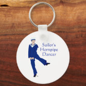 Sailors Hornpipe Dancer Schlüsselanhänger (Vorderseite)