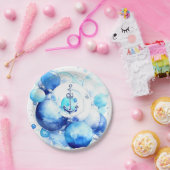 Sailor's Journey Nautical Boy Baby Shower Pappteller (Party)