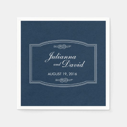 Sailor's Knot Cocktail Napkins Serviette (Vorderseite)