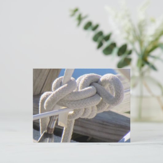 Sailor's Knot Postcard Postkarte (Stehend Vorderseite)