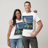 SailQwest Abenteuer-Vorderer Entwurf T-Shirt (Unisex)