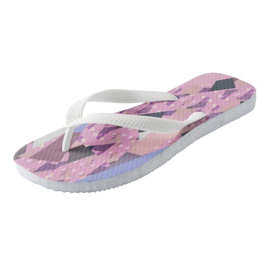 SAILS ABSTRAKT BADESANDALEN (Schrägansicht)