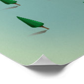 Saimaa Lake Finland Karte Poster (Ecke)