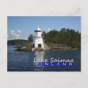 Saimaa Lighthouse Postkarte