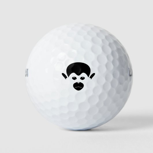 Saimiri-Affe Golfball (Vorderseite)