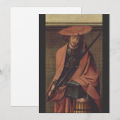 Saint Adrian der Martyr Feiertagskarte (Vorne/Hinten)