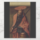 Saint Adrian der Martyr Weinetikett (Einzelnes Label)