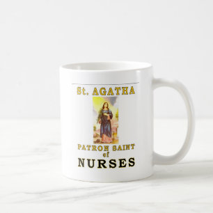 SAINT AGATHA KAFFEETASSE