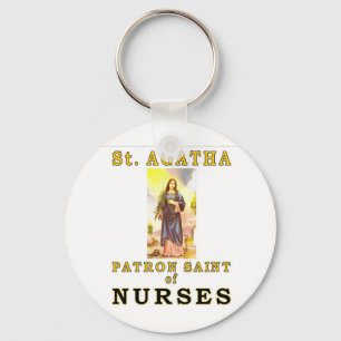 SAINT AGATHA SCHLÜSSELANHÄNGER