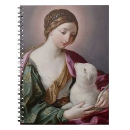 Saint Agnes Catholic Notebook Notizblock