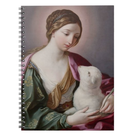 Saint Agnes Catholic Notebook  Notizblock (Vorderseite)