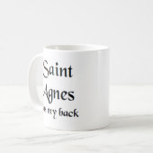 Saint-Agnes-Tasse Kaffeetasse (Vorderseite Links)