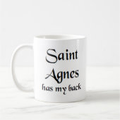 Saint-Agnes-Tasse Kaffeetasse (Links)