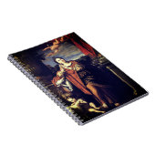 Saint Agnes von Domenichino (c. 1620) Notizblock (Rechte Seite)