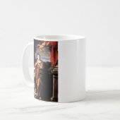 Saint Agnes von Domenico Zampieri Kaffeetasse (Vorderseite Links)