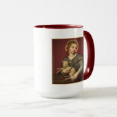 Saint-Agnes von Rom Tasse (VorderseiteRechts)