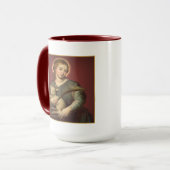 Saint-Agnes von Rom Tasse (Vorderseite Links)