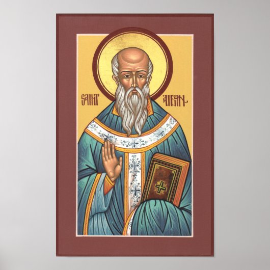 Saint Aidan Poster (Vorne)