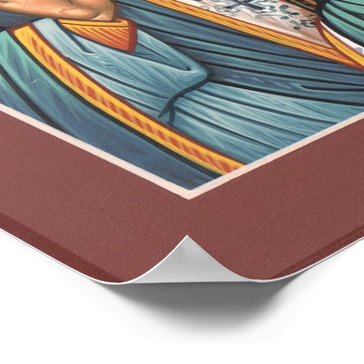 Saint Aidan Poster (Ecke)