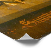 Saint Alban - Tiroler Kunstgedicht Poster (Ecke)