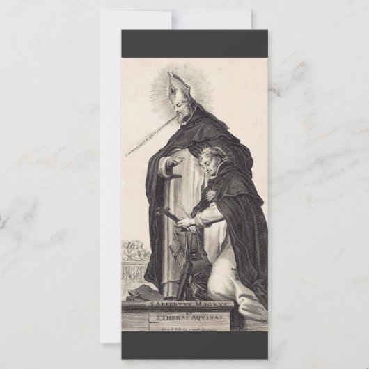 Saint Albert der Große und Heilige Thomas Aquinas (Vorderseite)
