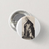 Saint Albert der Große und Heilige Thomas Aquinas Button (Vorne & Hinten)