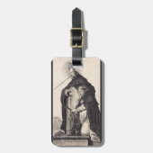 Saint Albert der Große und Heilige Thomas Aquinas Gepäckanhänger (Vorderseite vertikal)