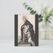 Saint Albert der Große und Heilige Thomas Aquinas Postkarte (Stehend Vorderseite)