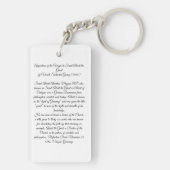 Saint Albert vom Großen Schlüsselanhänger (Rückseite)