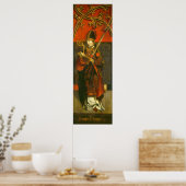 Saint Alcuin - Tiroler Kunstgedicht Poster (Küche)