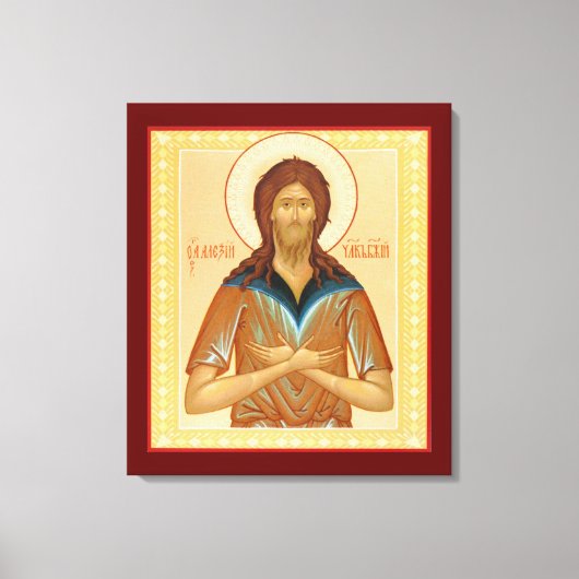 Saint Alexius Leinwanddruck (Vorderseite)