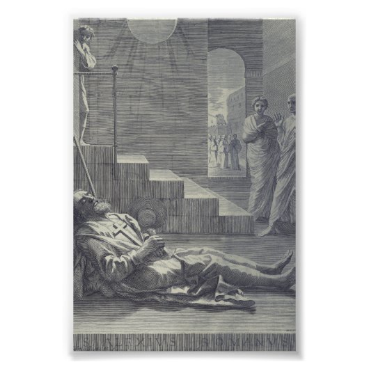 Saint Alexius von Rom Fotodruck (Vorne)