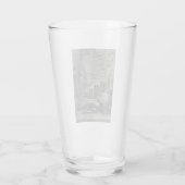 Saint Alexius von Rom Glas (Rückseite)