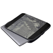 Saint Alexius von Rom Laptopschutzhülle (Vorne Knopf)