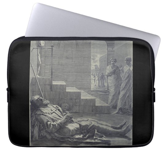 Saint Alexius von Rom Laptopschutzhülle (Vorderseite)
