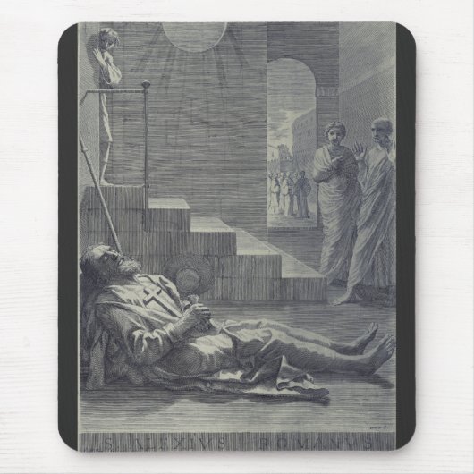 Saint Alexius von Rom Mousepad (Vorne)