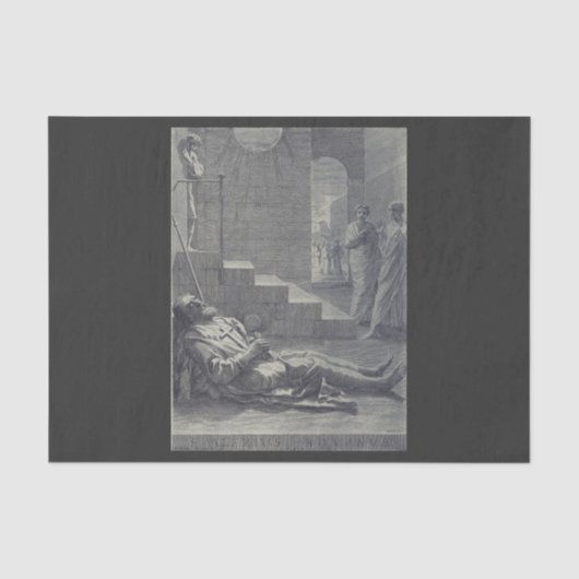 Saint Alexius von Rom Seidenpapier (Vorderseite)
