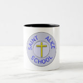 Saint Alice School Colour Patch Zweifarbige Tasse (Mittel)