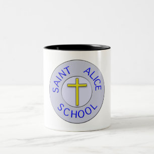 Saint Alice School Colour Patch Zweifarbige Tasse