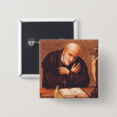 Saint Alphonsus Liguori Button (Vorne & Hinten)